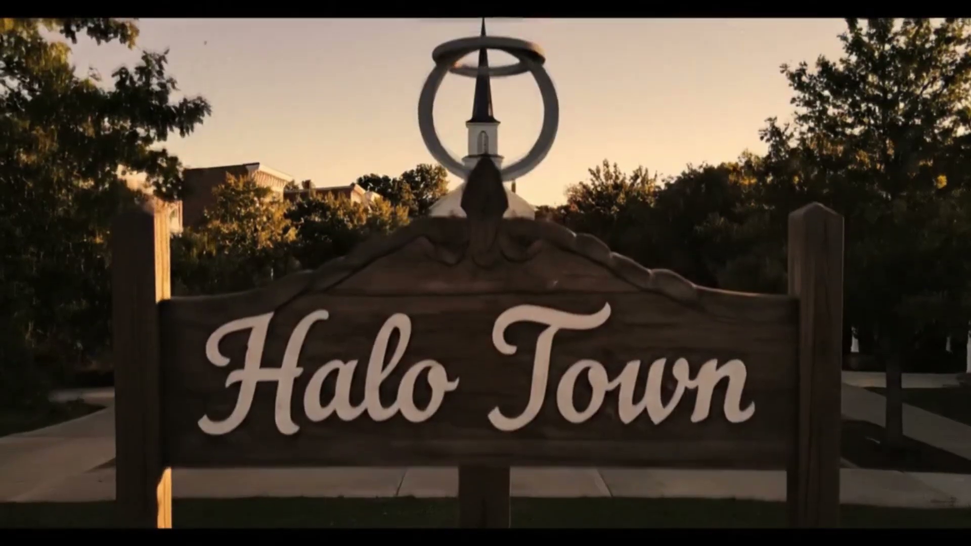 Halo Town from the Emily and the Devil book trailer